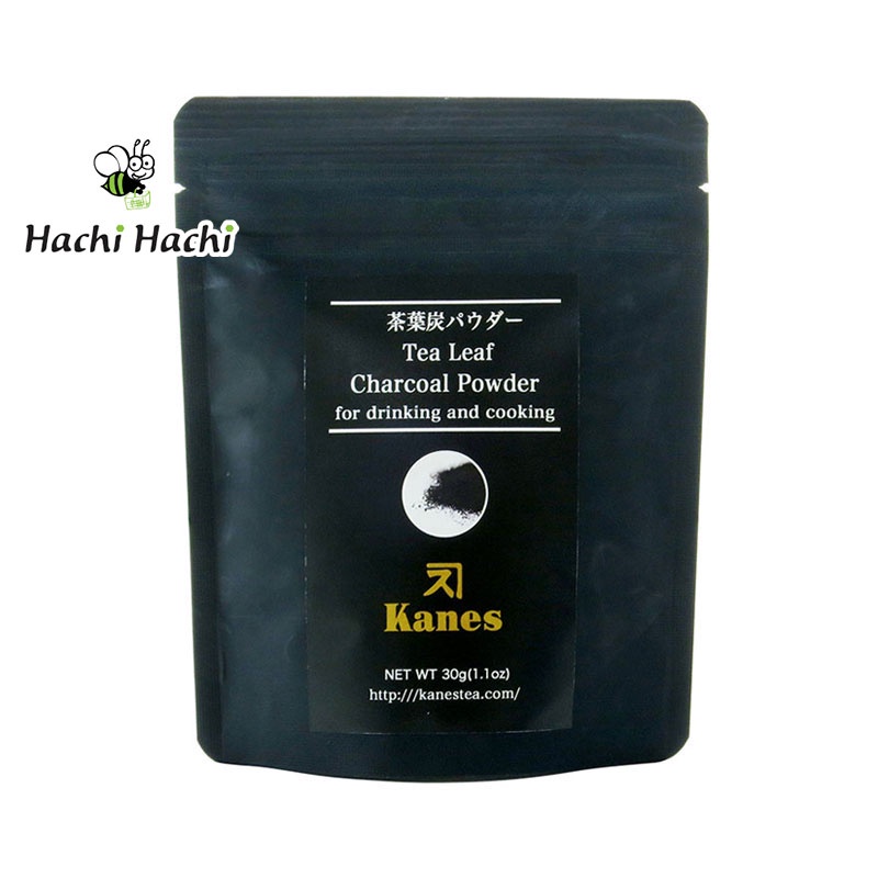 BỘT THAN LÁ TRÀ NHẬT BẢN KANES 30G - Hachi Hachi Japan Shop