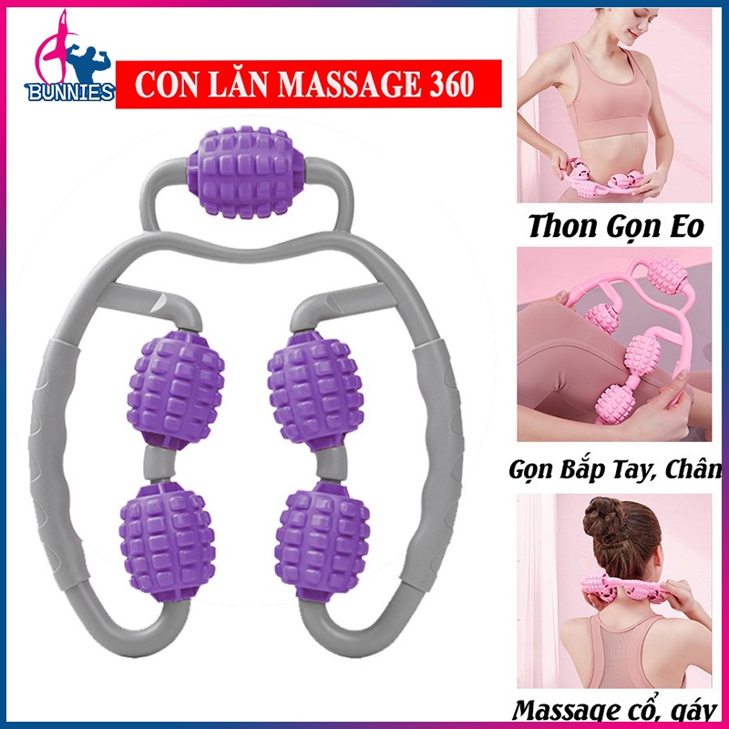 [In stock] 3D Yoga 360 Massage Roller , Massage Roller - Pain relief and full body massage