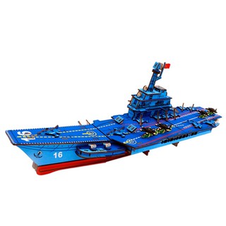 mô hình 3D Gỗ, lắp ráp Tàu máy bay, đồ chơi xếp hình