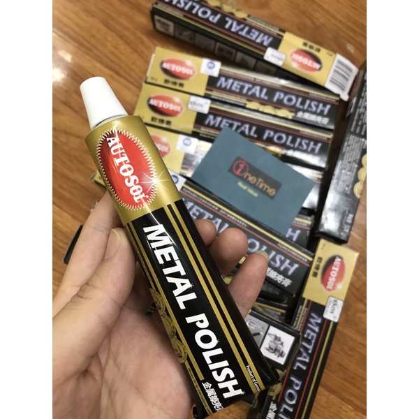 Kem đánh bóng dây đồng hồ kim loại Autosol Metal Polish 50g