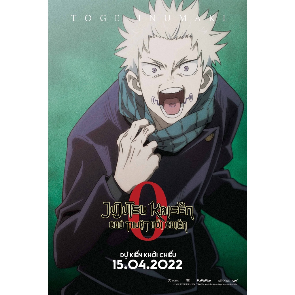 POSTER CHÚ THUẬT HỒI CHIẾN