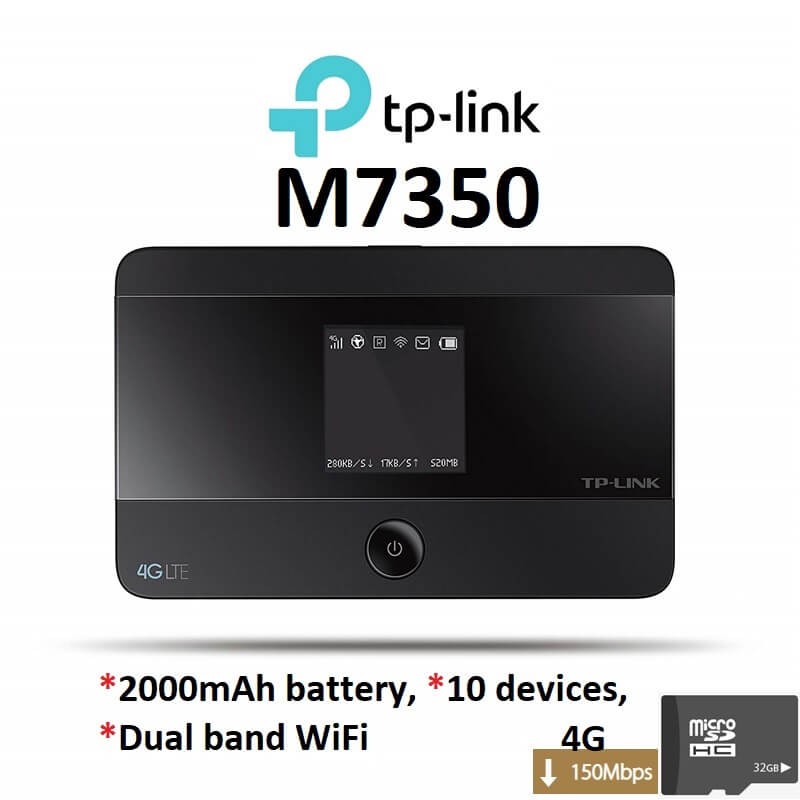 Bộ phát wifi 4G TPLink M7350