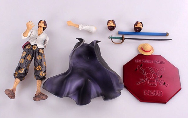 25cm Mô hình Tứ hoàng Shanks tóc đỏ POP One piece