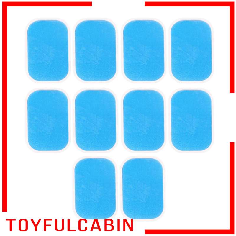 Set 10 Miếng Dán Kích Thước Bụng Bằng Nhựa ABS Thay Thế Tiện Dụng