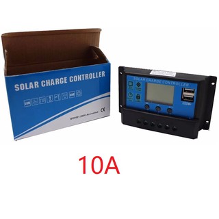 Bộ Sạc Năng Lượng Mặt Trời 10A Tự Động Nhận Bình Acquy 12V/24V