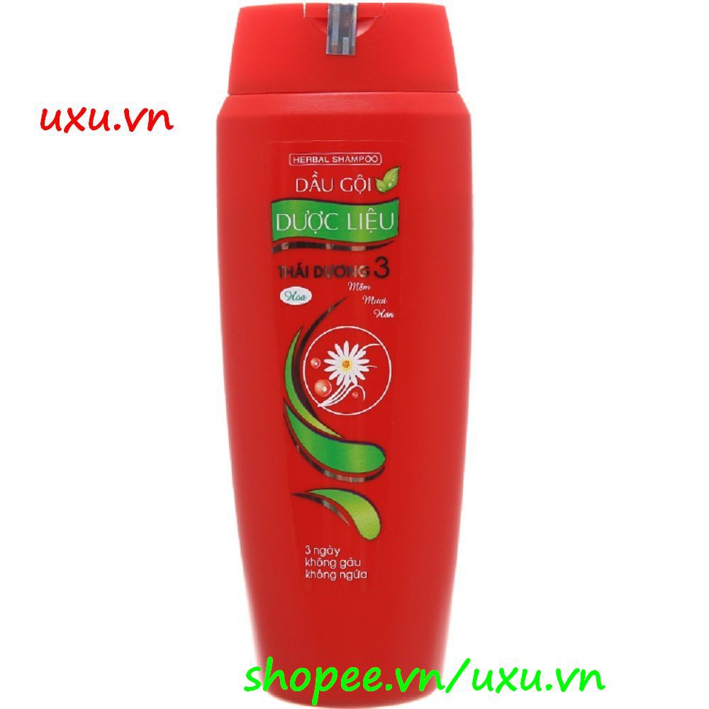 Dầu Gội Đầu 200Ml Dược Liệu Thái Dương 3 Hương Hoa, Với uxu.vn Tất Cả Là Chính Hãng.