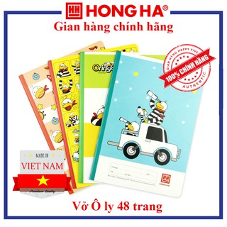 Vở 4 Ô ly ⭐️ 48 trang ⭐️ School Oringa Galaxy 0560 Vpp Hồng Hà