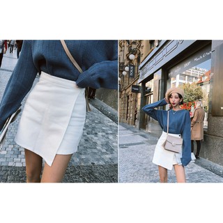 CHÂN VÁY ULZZANG ĐẮP CHÉO