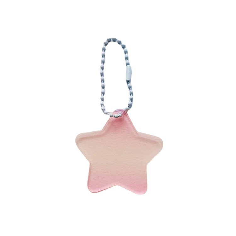 Chìa khóa acrylic hình dạng đặc biệt /diy Gradient móc khoá acrylic