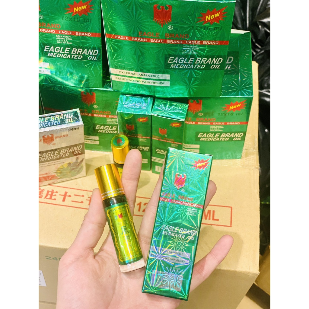 Dầu Gió Singapore Dạng Lăn 12ml