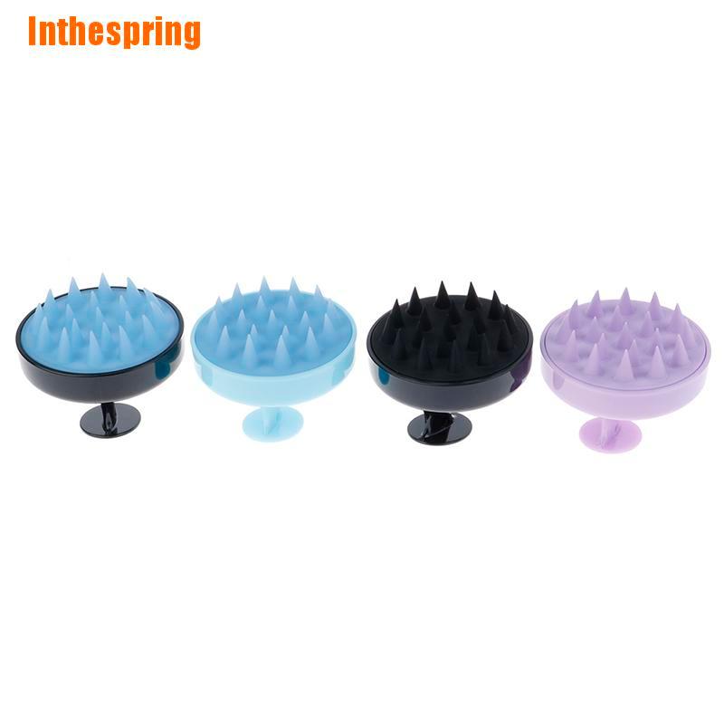 (Hàng Mới Về) Dụng Cụ Mát Xa Da Đầu Bằng Silicone Onespring