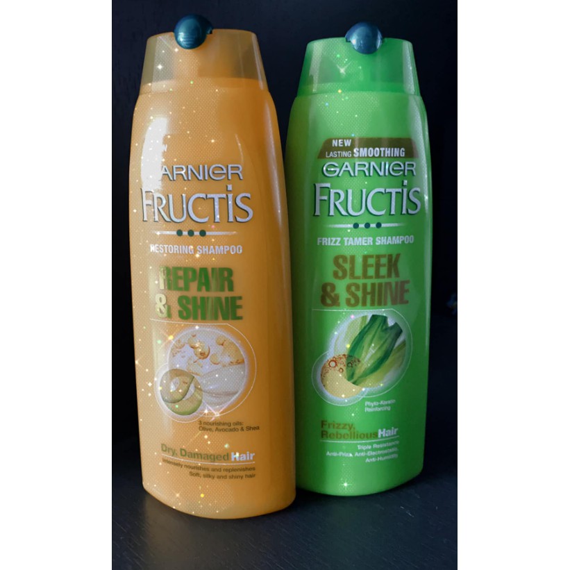 Bộ Dầu Gội Và Xả Garnier Fructis 384ml Của Mỹ cho tóc nhuộm