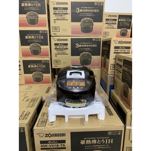 Nồi cơm nội địa Nhật cao tần áp suất zojirushi ZH-18-TD