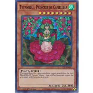 Thẻ bài Yugioh - TCG - Tytannial, Princess of Camellias / SESL-EN041'