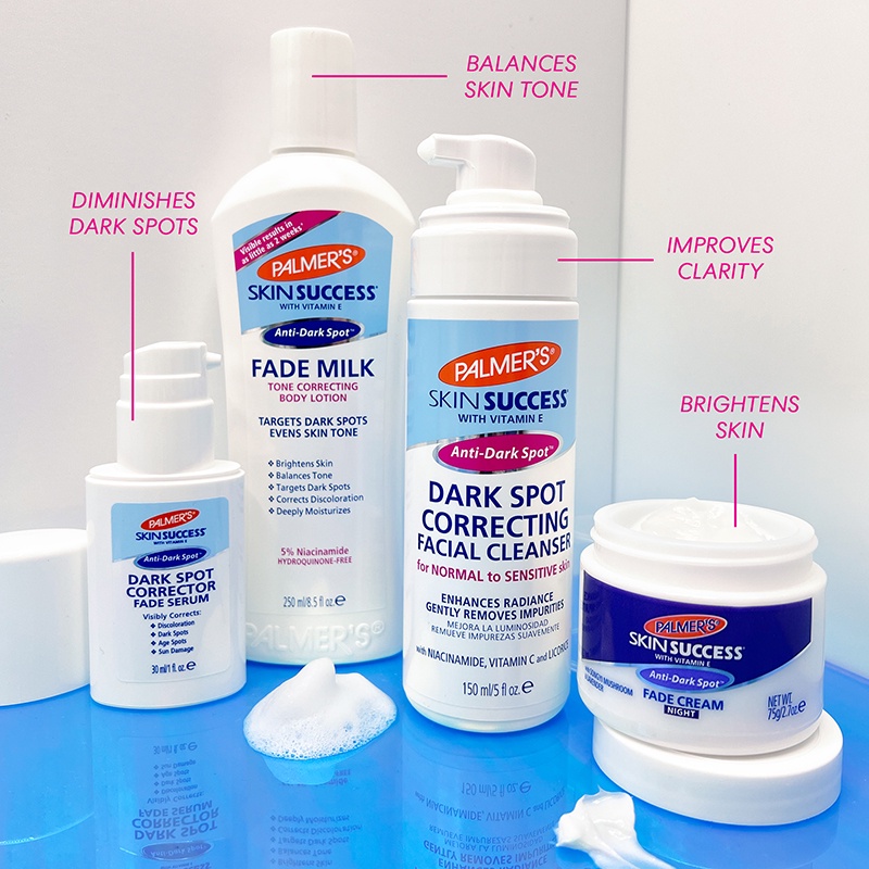 Lotion Làm sáng da, mờ nám, thâm, tàn nhan, Tone Correcting Body Lotion Fade Milk Palmers cho mặt và body