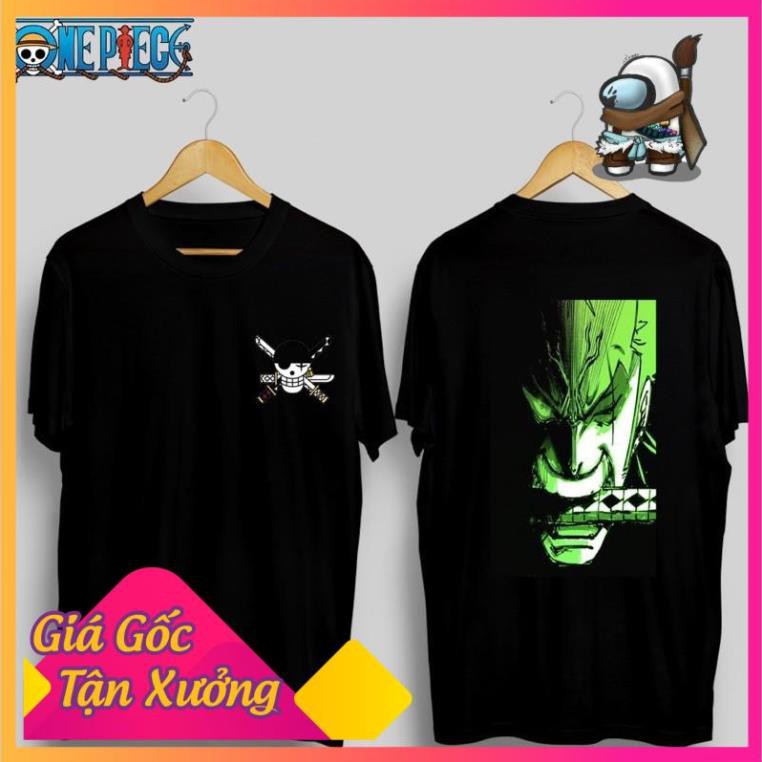 SIÊU HOT -  Áo thun One Piece x Anisthetics - Zoro - One Piece Anime cực chất