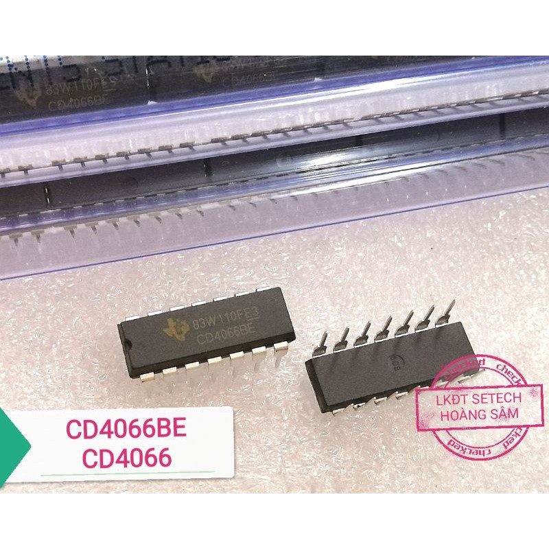 CD4066BE CD4066 IC chức năng 14 chân cắm chính hãng TI