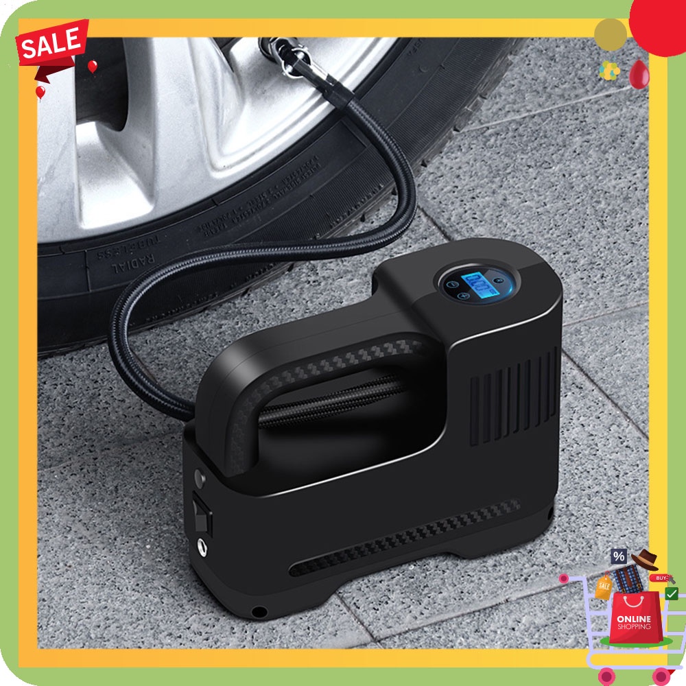 Máy Bơm Lốp Ô Tô 12V Mini Không Dây, Sạc USB, Bơm Xe Hơi, Ô Tô, Xe Tải, Xe Máy, Loại Kim Chỉ Hoặc Hiện Số Có Thể Chọn