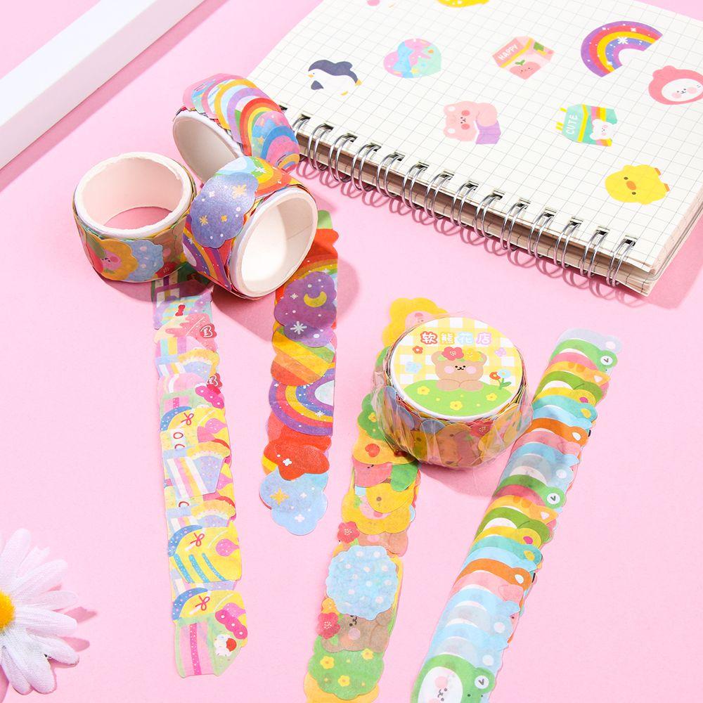 PISTA Cuộn Băng Dính Với Họa Tiết Dễ Thương, Đáng Yêu Dùng Trang Trí Scrapbook
