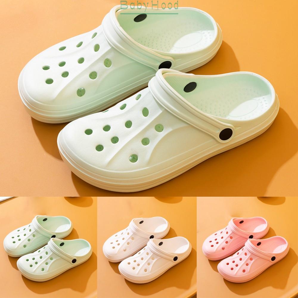 Dép crocs đế mềm chống trượt thoáng khí thời trang hè cho nữ