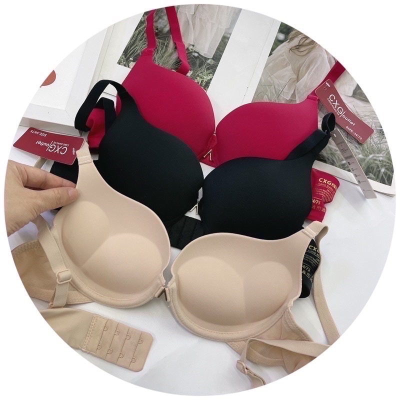 Áo Lót Nữ CXG A17 Đệm Kép Siêu Nâng Đẩy Ngực