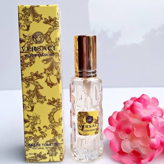 Nước hoa mini nữ Versace vàng 20ml dạng xịt- Mùi ver sace yellow diamond Sang trọng
