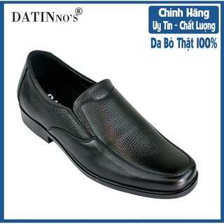 Giày Tây Nam Da Bò Cao Cấp DATINNOS ( Đen ) - AV3024