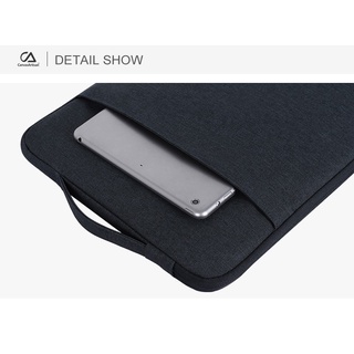 Túi đựng laptop canvasartisan chống thấm nước có quai xách cho macbook air pro 11 12 13 14 15 2