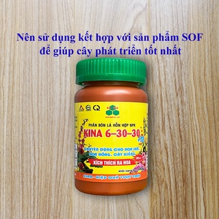 Phân bón giúp kích thích ra hoa, bộ rễ phát triển, tăng đậu quả 6-30-30 +TE