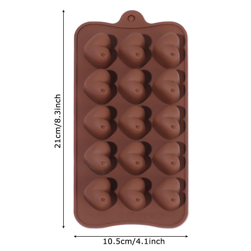 Khuôn Làm Sô Cô La / Kẹo Dẻo Bằng Silicone Tiện Dụng