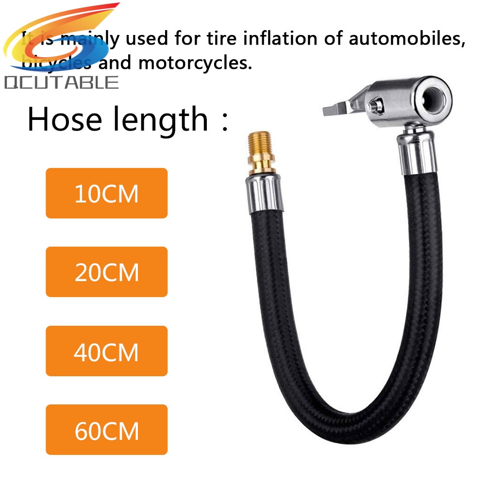 Ống bơm bánh xe đạp/xe hơi có vòi cao su