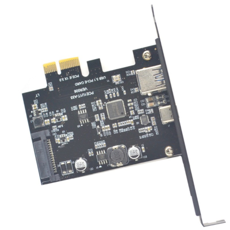 Card Mở Rộng Pci-E Sang Usb3.1 Gen 2 10gbps Usb 3.1 Type C