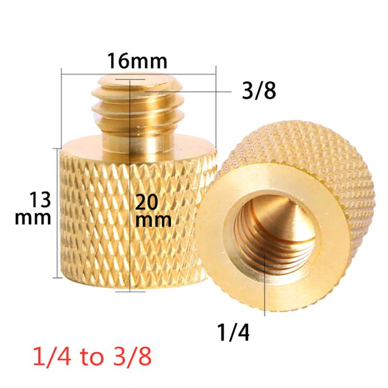 Đầu Chuyển Đổi Chân Đế Máy Ảnh 1 / 4 Sang 3 / 8 Ốc Vít 1 / 4 / 3 / 8 | BigBuy360 - bigbuy360.vn