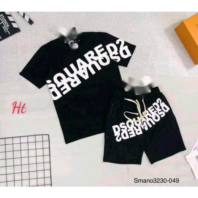 Bộ đùi nam in chữ chéo DSquared2