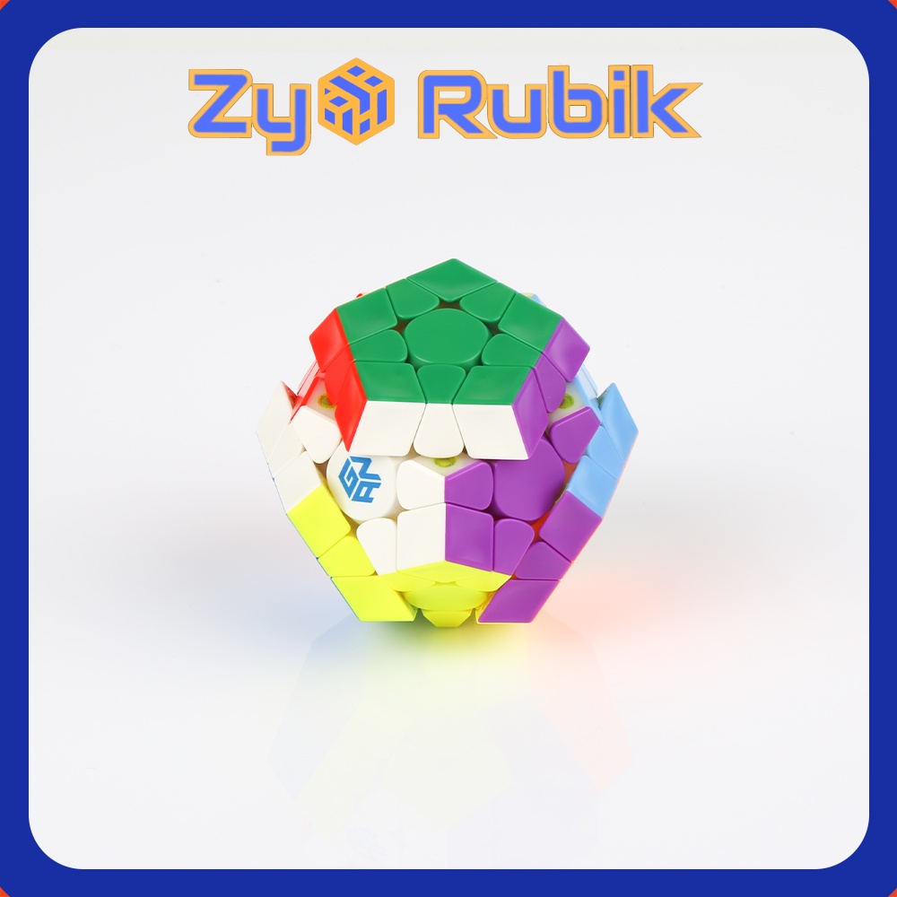 [Rubik Megaminx] Rubik Gan Megaminx M Stickerless Rubic Biến Thể Nam Châm 12 Mặt - ZyO Rubik