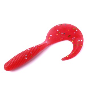 Mồi câu cá giả hình con sâu 6.5cm / 2g