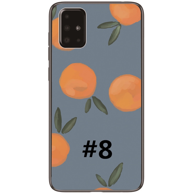 Ốp điện thoại TPU mềm in hình trái cây hoạt họa cho Samsung Galaxy A71/A51/A41/A31/A21/A11 | BigBuy360 - bigbuy360.vn