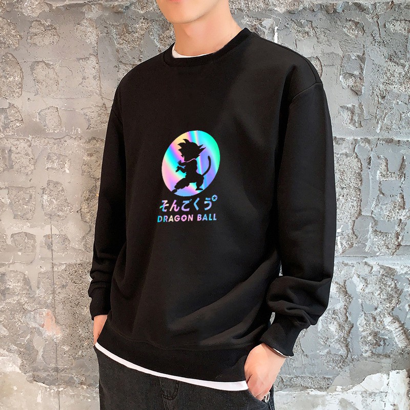 Áo Sweater Dragon Ball Phản Quang Unisex Freesize Dưới 75 Kg AS44 | BigBuy360 - bigbuy360.vn