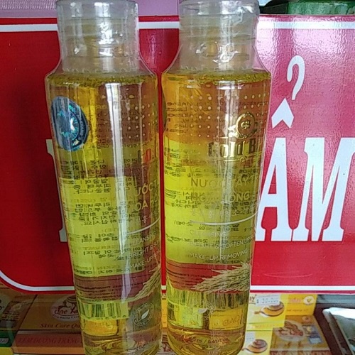 160ml NƯỚC TẨY TRANG TRÀ XANH/HOA HỒNG/GẠO Sạch Da Gold Bee - 160ml
