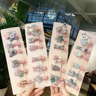 FREESHIP 99K SET KẸP TÓC CHO BÉ GÁI ( Set 6 kẹp )