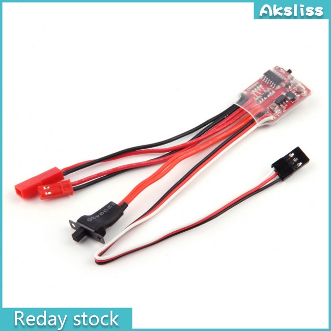 AD【COD】Bộ Chổi Than Mini 20a 30a Esc 1 / 16 1 / 18 1: 16 1: 18 Cho Xe Đồ Chơi Mini 4wd Wpl