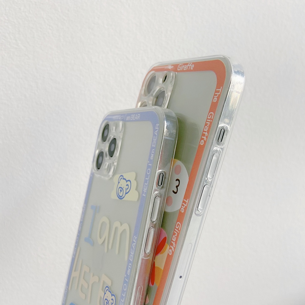 Ốp lưng VIVO Y21 Y33 V20 Y20 Y11 Y12S Y12A Y51 Y15S U10 Y91C Y50 Y30 V15 V11i Y19 S1 V9 Y93 Y95 Y81 Pro case Hộp đựng điện thoại TPU hoạt hình