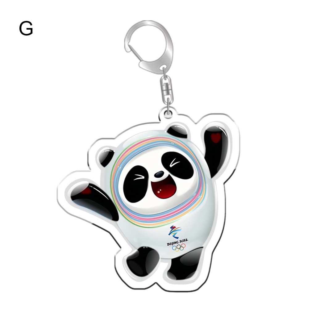 Móc Khóa Hình Gấu Trúc Chơi Game Bing Dwen 2022