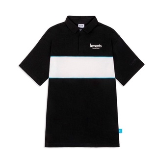 LEVENTS® STRIPLE POLO/ BLACK (Áo Polo LEVENTS Chính Hãng)