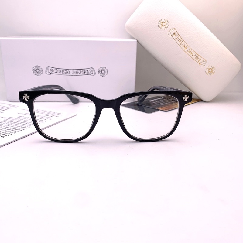 Gọng kính Chrome hearts lõi hợp kim cao cấp CH2803