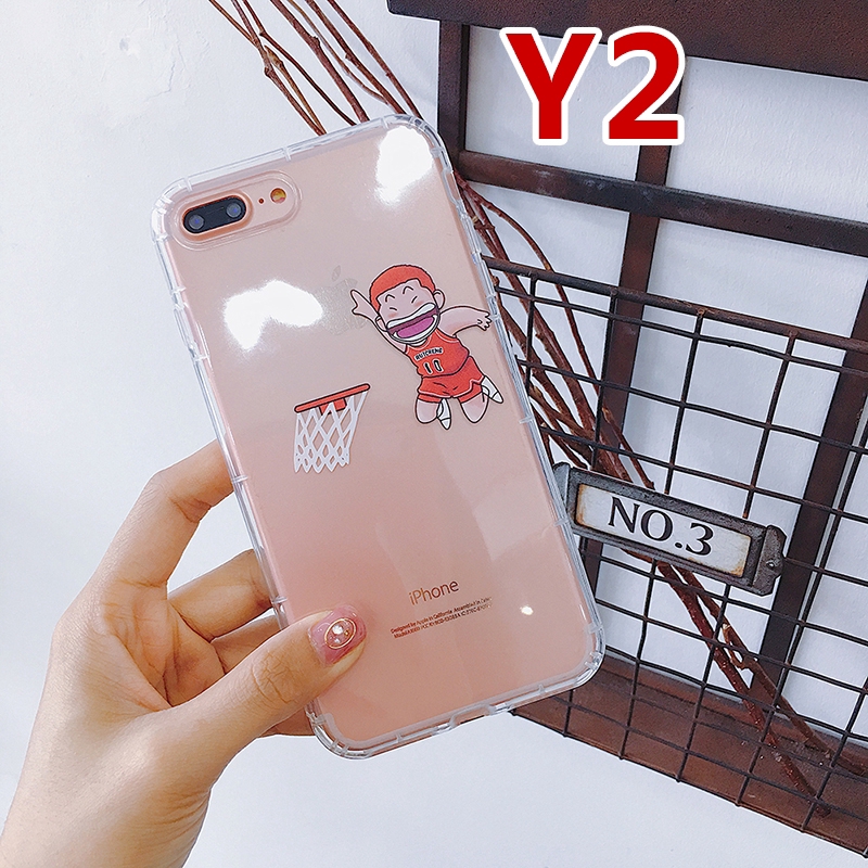 Ốp điện thoại mềm in hoạt hình bóng rổ slam dunk dành cho iPhone 11 Pro 6 6s 7 8 Plus X XS XR MAX