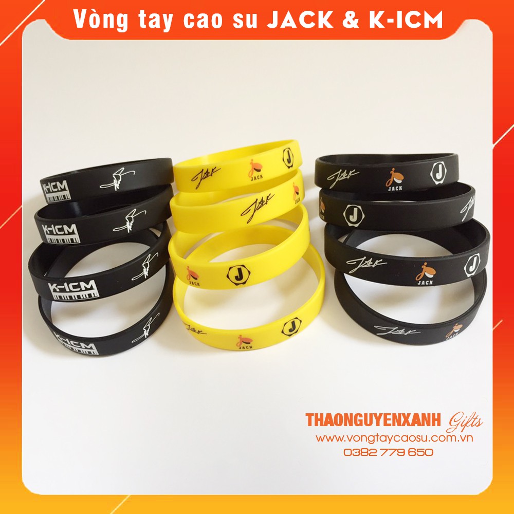 Vòng tay cao su Jack J97 & K ICM