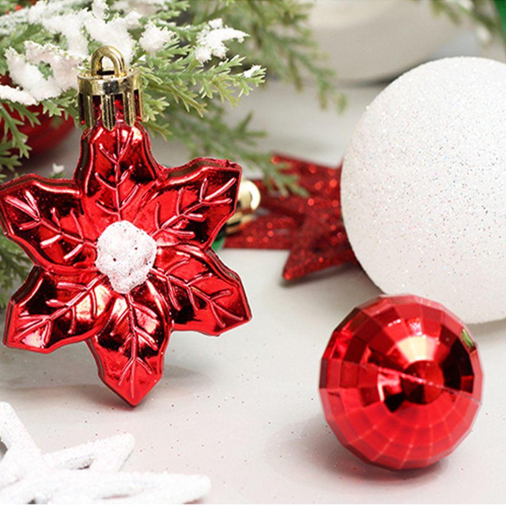 Bộ 58 Quả Cầu Giáng Sinh Trang Trí Nhà Cửa