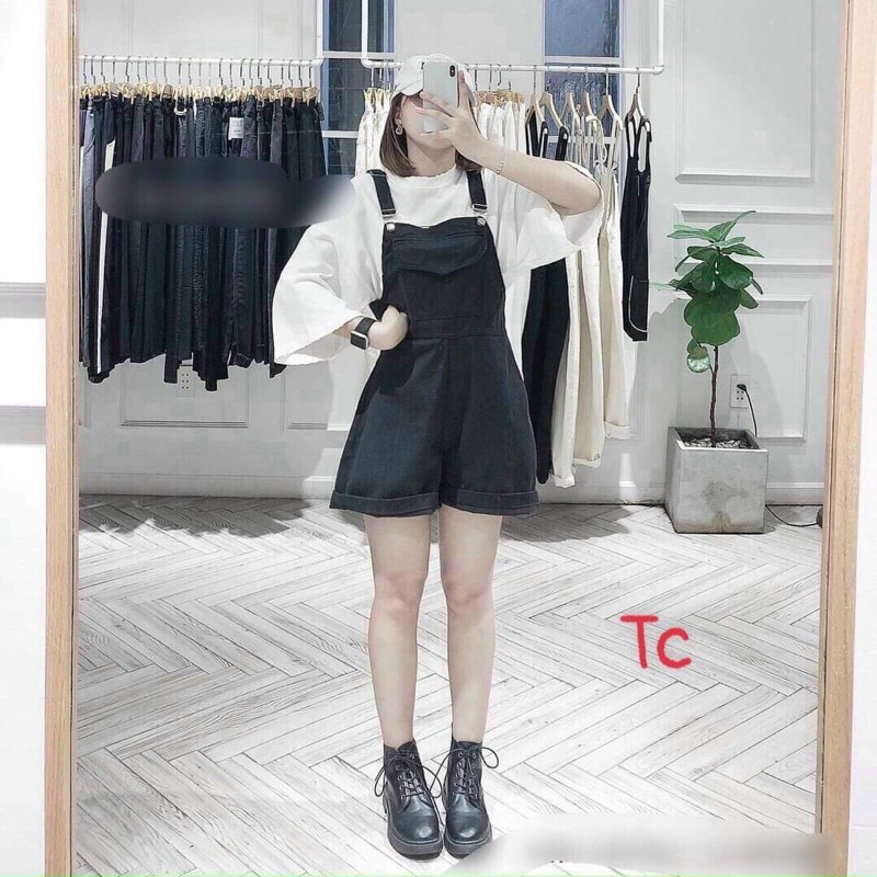 Quần đùi yếm túi ngực chất kaki (không kèm áo )-CT | BigBuy360 - bigbuy360.vn