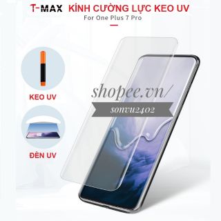 [T-Max] Oneplus 8/ 8pro/ 9pro/10pro/ 11/ 12/ 11R/ Ace 2/ Ace 3 - Cường lực full keo UV (Đèn lớn)